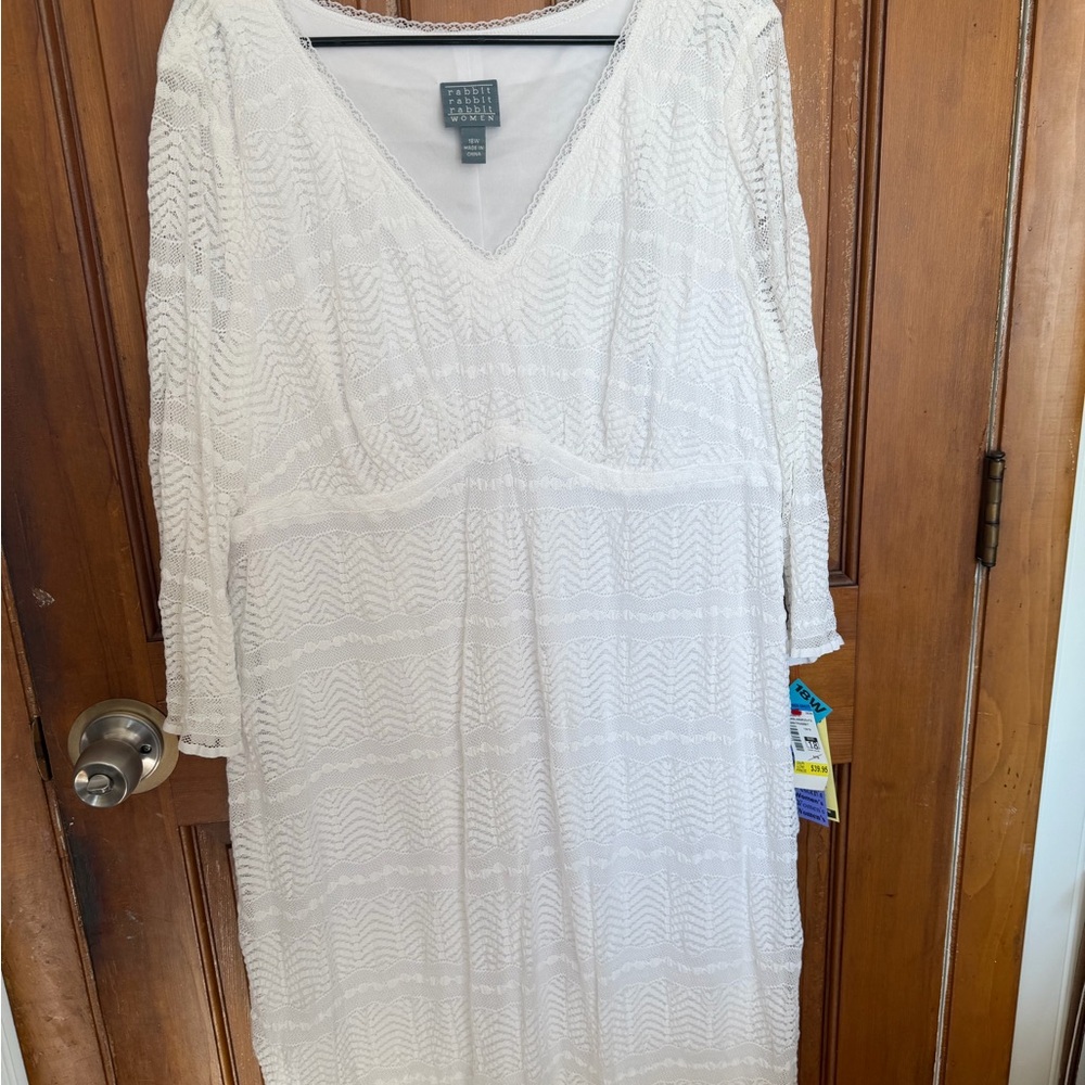 Rabbit Rabbit Rabbit White Wedding Dress